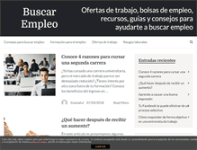 Tablet Screenshot of buscarempleo.net
