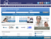 Tablet Screenshot of buscarempleo.com